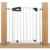 Impag Türschutzgitter Treppenschutzgitter 73 – 182 cm zum Klemmen – Ohne Bohren Luxline + 30 Weiß -