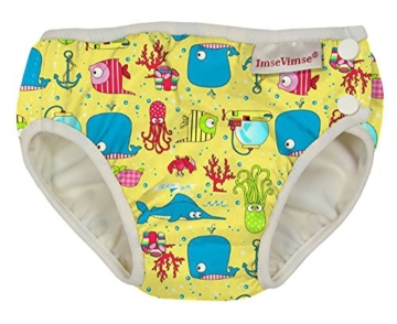 ImseVimse, Schwimmwindel, Badewindel, Aquawindel, Modell Yellow Seven Seas -