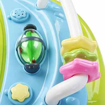 Infantastic Babywalker Lauflernhilfe Lauflernwagen Gehhilfe, inkl. Konsole mit Kindermelodien -