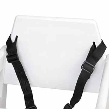 Infantastic Kinderhochstuhl Babyhochstuhl Treppenhochstuhl aus Kieferholz (ca. 48/53/78 cm) – Farbwahl -