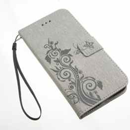 iPhone 5/5S/SE Fall, jgntjls [2016 New Style für Herbst] [mit gratis gehärtetem Glas Displayschutzfolie und Reinigung Papier] einfach, elegant, embossing-pattern (Pure candy-colorful, artificial-wrinkle Design), Fotos Rahmen zusätzliche (transparent HD Fassung Slot), PU leather-shell (Silky Touch voll), internal-tpu (Weich und glatt), [klein schwarz Lanyard Band] aufklappbar Brieftasche Kartenfach Ständer Schutzhülle passend für Apple iPhone 5/5S/SE 10,2 cm Zoll -