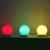 Janecrafts 1 Stück 3 Watt E27 LED Tropfenlampe Glühlampefür Biergartenlichterkette Bunt -