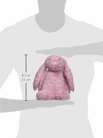 JellyCat – Peluche Lapin rose tulipe Bashful 31 cm -