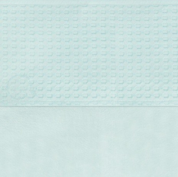 Jollein 008-511-65020 Laken Waffle, 75 x 100 cm, jade -
