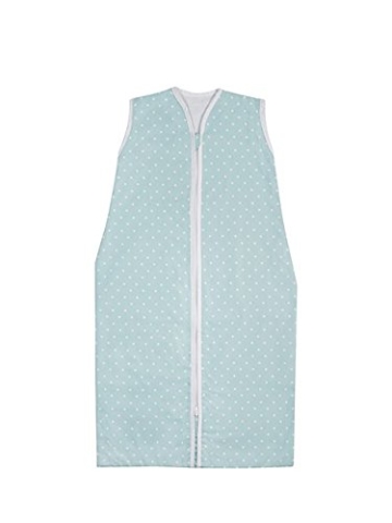 Jollein 049-529-15001 Schlafsack Sommer 110 cm, Star jade -