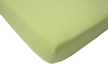 Jollein 511-847-00017 Spannlaken Jersey Laufstallmatratze, 75 x 95 cm, lime -