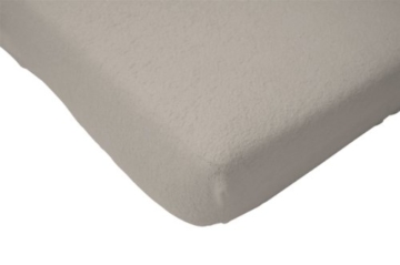 Jollein 550-507-64877 Spannlaken Frottee, 60 x 120 cm, sand -