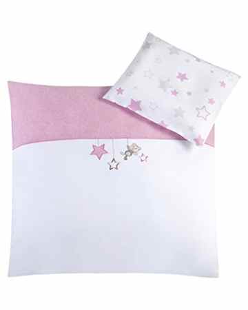 Julius Zöllner Bettwäsche Sternchen rosa -