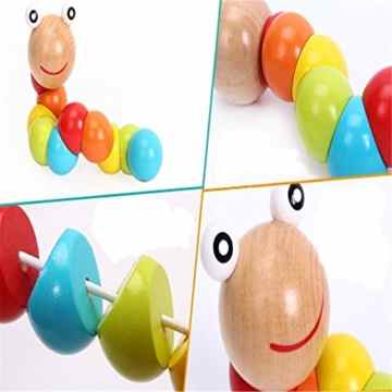jungen mädchen kind magisch das insekt. spielzeug aus holz. puzzle – baby zug magie spielzeug + 1 CARROT Armbänder -