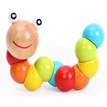 jungen mädchen kind magisch das insekt. spielzeug aus holz. puzzle – baby zug magie spielzeug + 1 CARROT Armbänder