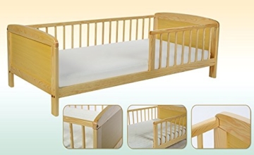 Kidsmax Kinderbett MINI 140x70cm Kiefer massiv -