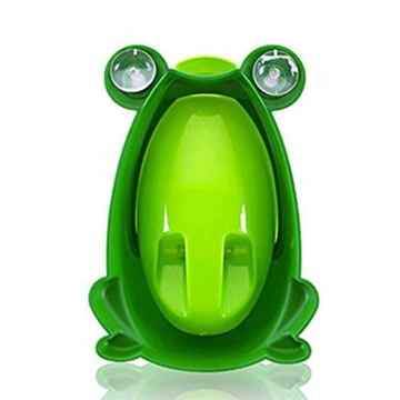 Kinder-Urinal in der Form eines Frosches – Muttis idealer Helfer um das Verhalten des Kindes in der Toilette zu trainieren -
