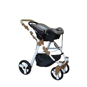 Kinderwagen 3in1 Kombikinderwagen Sportwagen Babyschale Carlo COSMO ALU ZAKARD -