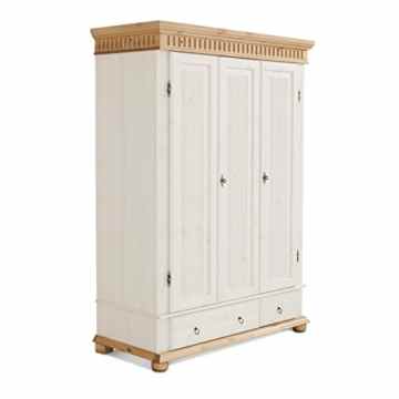 Kleiderschrank Aviano 140 x 199 cm weiß -