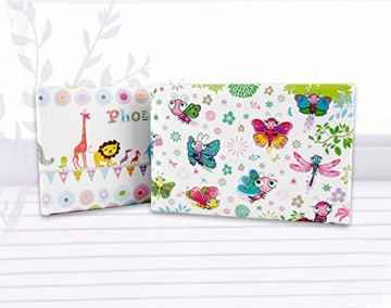 Klein Fotoalbum 10×15 Einsteckalbum 20 Fotos Mini Album 10 Seiten Weihnachtsgeschenk f¨¹r Baby -