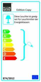 Klein & More Wandleuchte Edition Copy 12380 -