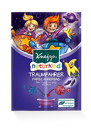 Kneipp Naturkind Badesalz Traumreise Bad, 6er Pack (6 x 40 g) -