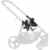 knorr-baby 35094 Adapter für Schiebesystem – Classico, Voletto, Noxxte, VW Carbon für Autositze Maxi Cosi und Cybex