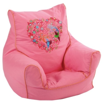 knorr-baby 450165 Kindersitzsack bird-flowers, rosa -