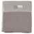 ‚Koeka Decke Wiege Antwerp, taupe/silbergrau -