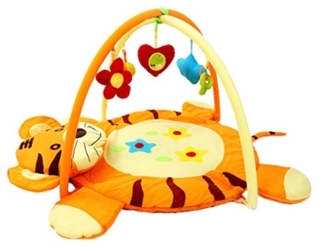 Krabbeldecke mit Spielbogen (Tiger) -