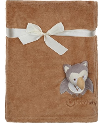 Kuschlige Babydecke mit 3D Applikation 76 x 102 cm KCSN15 -