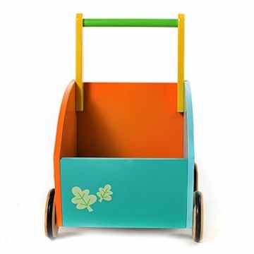 Labebe – Kinder Spiel und LaufwagenLauflernhilfe aus Holz (Eule) -
