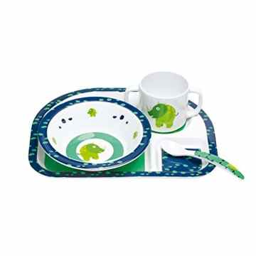 Lässig Kindergeschirr Dish Set Melamin mit Rutschstopper -