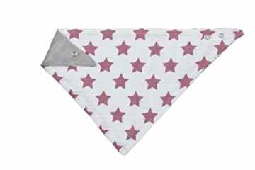 Lässig Muslin Bandana Dreieckstuch 100% Baumwolle Sabbern Spucken Babylätzchen Baby Halstuch Spucktuch, Stars girls -
