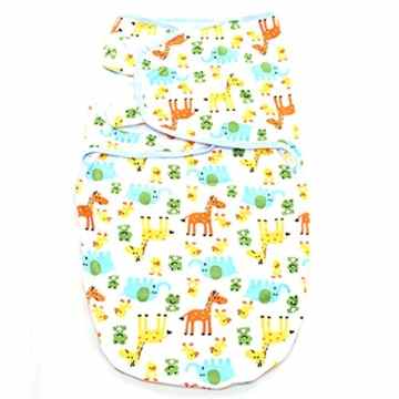 Lalang Baby-Schlafsack, Ganzkörper Pucksack Dschungel Wickeln Swaddle Strampelsack -