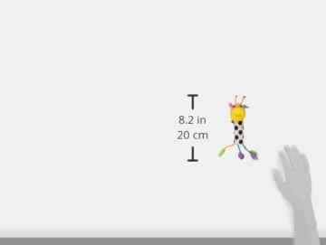 Lamaze LC27626 Cherry Chimes – Giraffen Rassel -