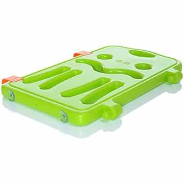 LCP Kids CORRAL Laufgitter Gr. M – mehrseitiger Baby und Kinder Laufstall Krabbelpark mit tür und Spielzeugboard -