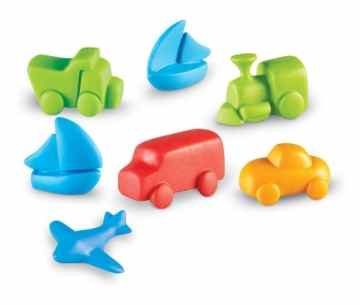 Learning Resources Spielfiguren Transportmittel (24 Stück), -
