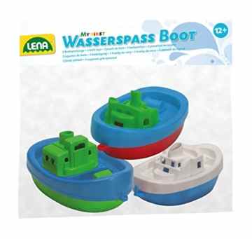 Lena 65470 – Wasserspaß Boote, 3 Stück -