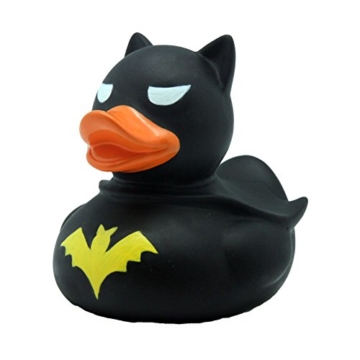 LiLaLu Badeente Gummiente Schwimmente Sammeln Ente Halloween Superheld Krone -