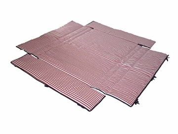 Linden 38225 Laufgitterbettchen Universal Sterne/Streifen, rot -