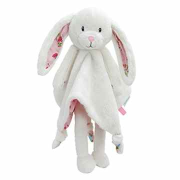LITTLE DUTCH 4302 Kuscheltuch Hase groß pink blossom -