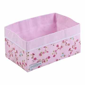 LITTLE DUTCH 6001 Wickeltischkörbchen groß Pink Blossom -