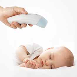 Little Martin’s Thermometer Set -Infrarot & Digital Thermometer enthalten – Schnelle, genaue Temperatur Messwerte – eingebauter Fieber Indikator – für Babys und Kinder aller Altersgruppen konzipiert -