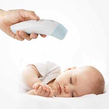 Little Martin’s Thermometer Set -Infrarot & Digital Thermometer enthalten – Schnelle, genaue Temperatur Messwerte – eingebauter Fieber Indikator – für Babys und Kinder aller Altersgruppen konzipiert -