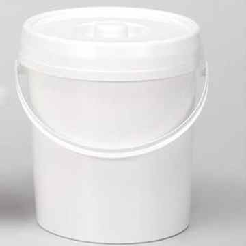 Lockweiler 106431177 Windeleimer mit Deckel, 11 L, Durchmesser 27 cm, weiß -