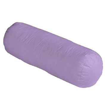 Love2Sleep 50: 50 Poly Baumwolle 182,9 cm Superking Hals Rolle/rund Nackenrolle Kissen Fall lila -