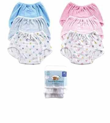 luvable friends 3er Pack weiß Trainerhosen Unterwäsche Töpfchentraining Toilette Baby Töpfchen -