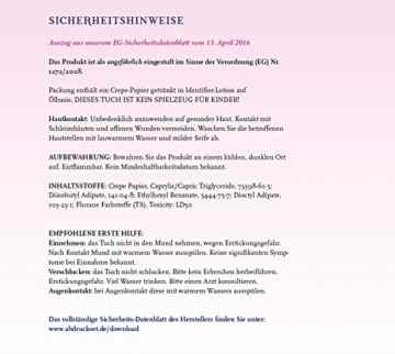 MAGISCHES BABY ABDRUCKSET – ohne Farbe, ohne Gips, direkt auf beschichtetem Papier – von „Baby’s 1st Step“ -