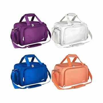 Mallette Swing TRI014 Arzttasche, für Arzt, Krankenschwester, Farbe Pflaume -