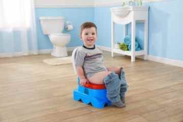 Mattel BDY85 – Fisher-Price Thomas‘ Töpfchen mit Lokomotivgeräuschen -