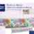Meradiso® Renforce-Wendebezug für Seitenschläferkissen Kissenbezug Blumenwiese-Gestreift -