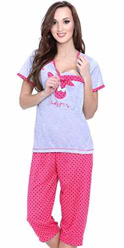 Mija – 2 in 1 Stillpyjama / Stillschlafanzug / Umstandspyjama 2065 -