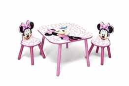 Minnie Mouse Kleiner Tisch und Stühle (Rosa) -