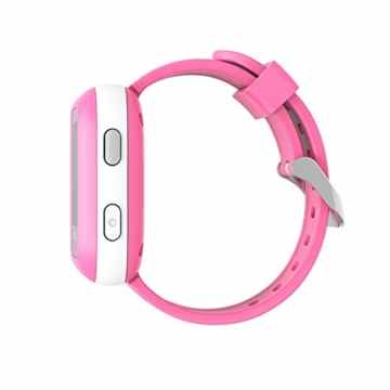 Misafes Unisex kinder Smart Uhr Sport Monitor GOOGLE GPS Tracker Digitaluhr Babyphone Baby Telefon Handy Rosa (SIM-Karte ist nicht enthalten) -